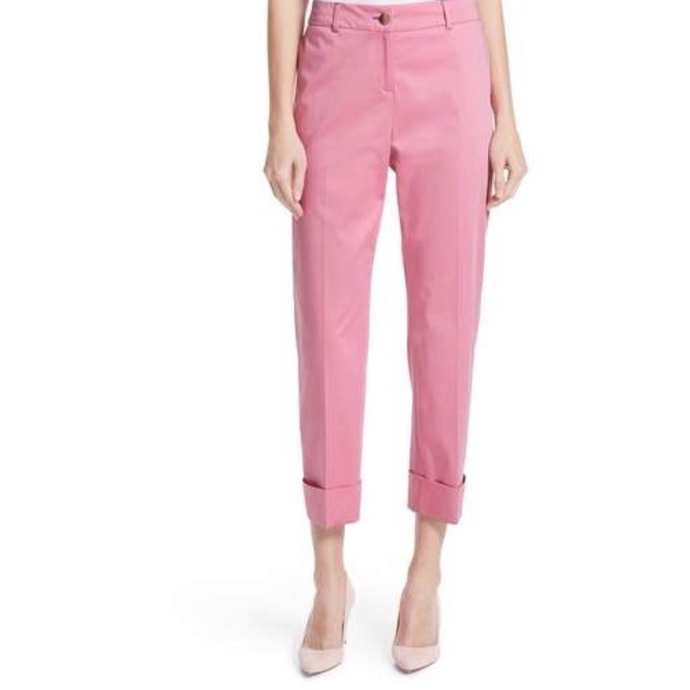 Ted Baker High Rise Cotton Trouser Size 6